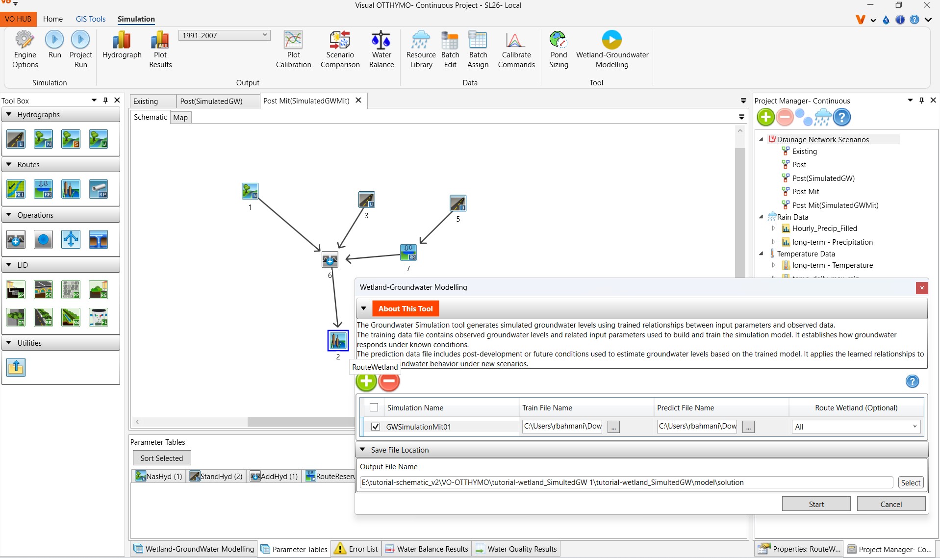 VO modeling software interface screenshot 11